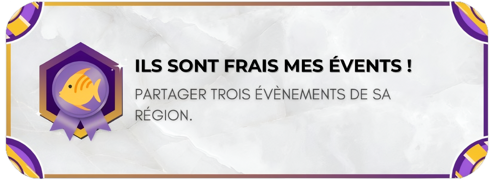 Ils sont frais mes events !