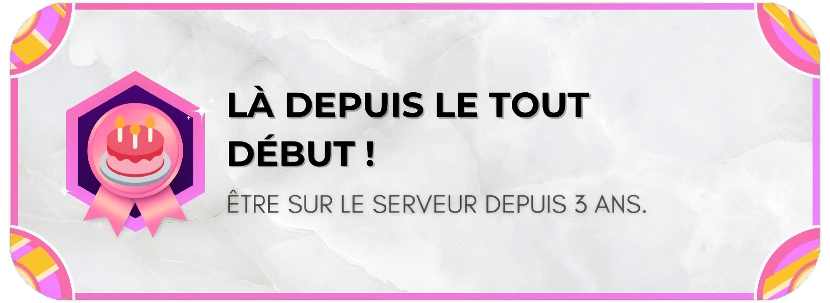 Là depuis le tout début !