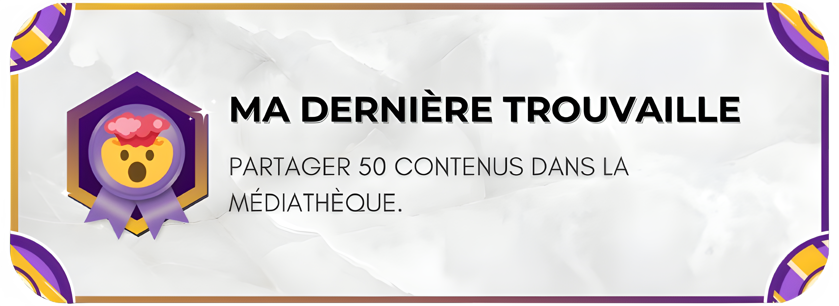 Ma dernière trouvaille