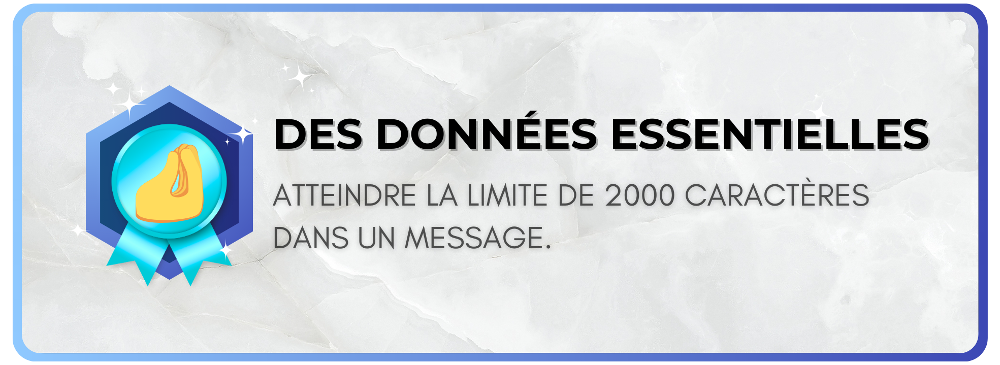Des données essentielles
