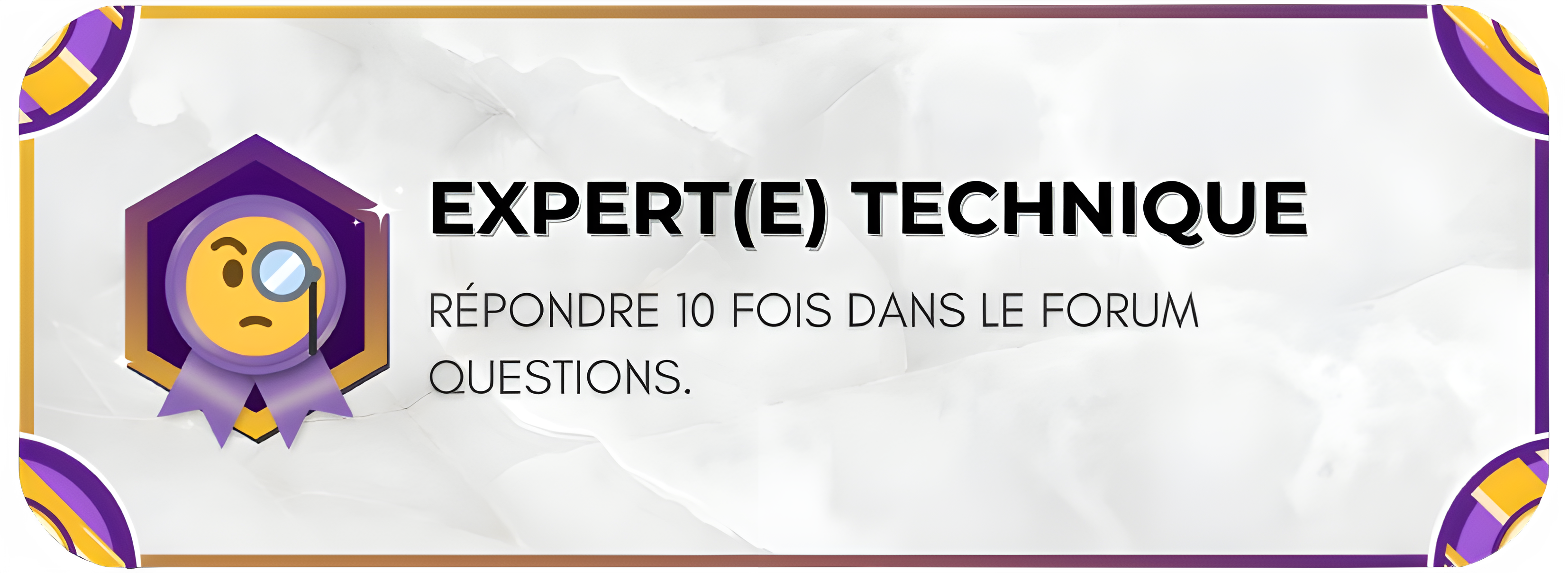Expert(e) technique