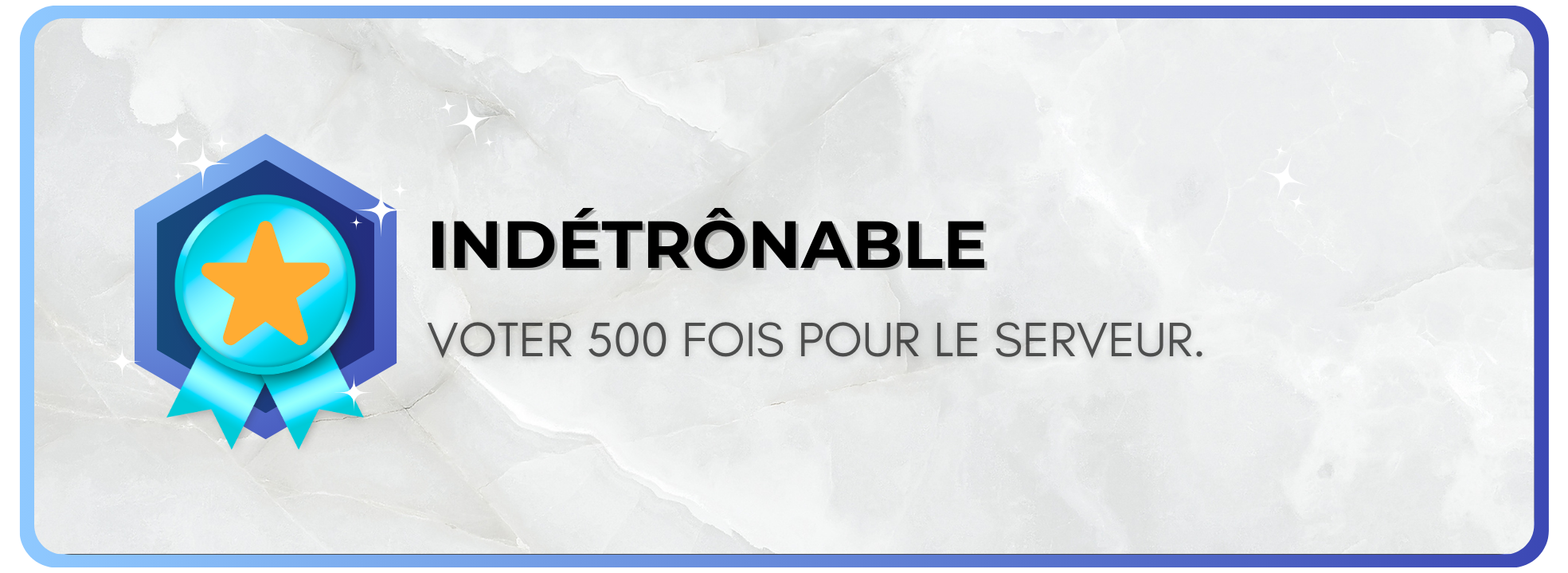Indétrônable