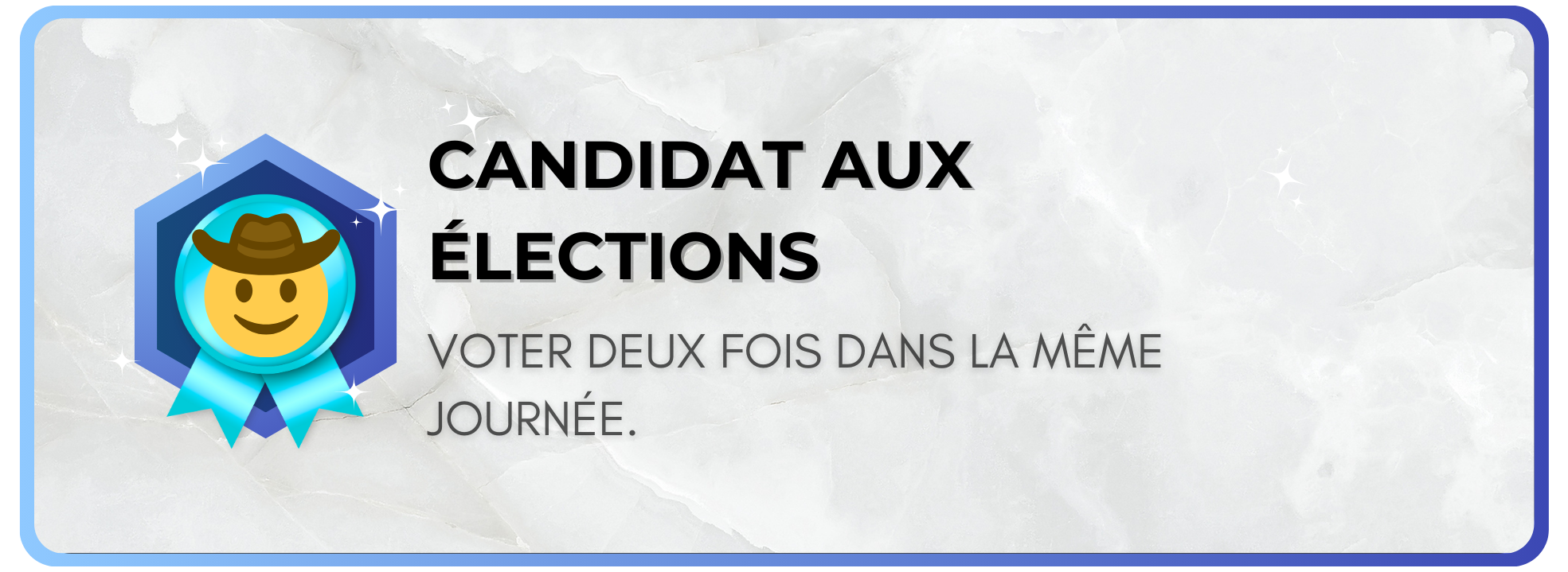 Candidat aux élections